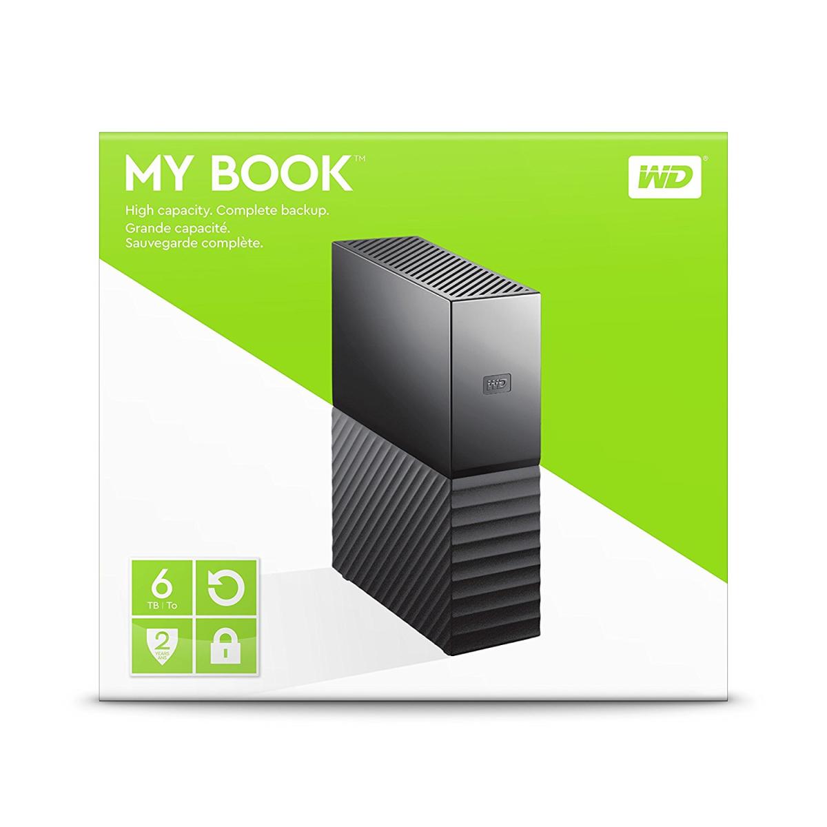 WD 6TB My Book Desktop External Hard Drive