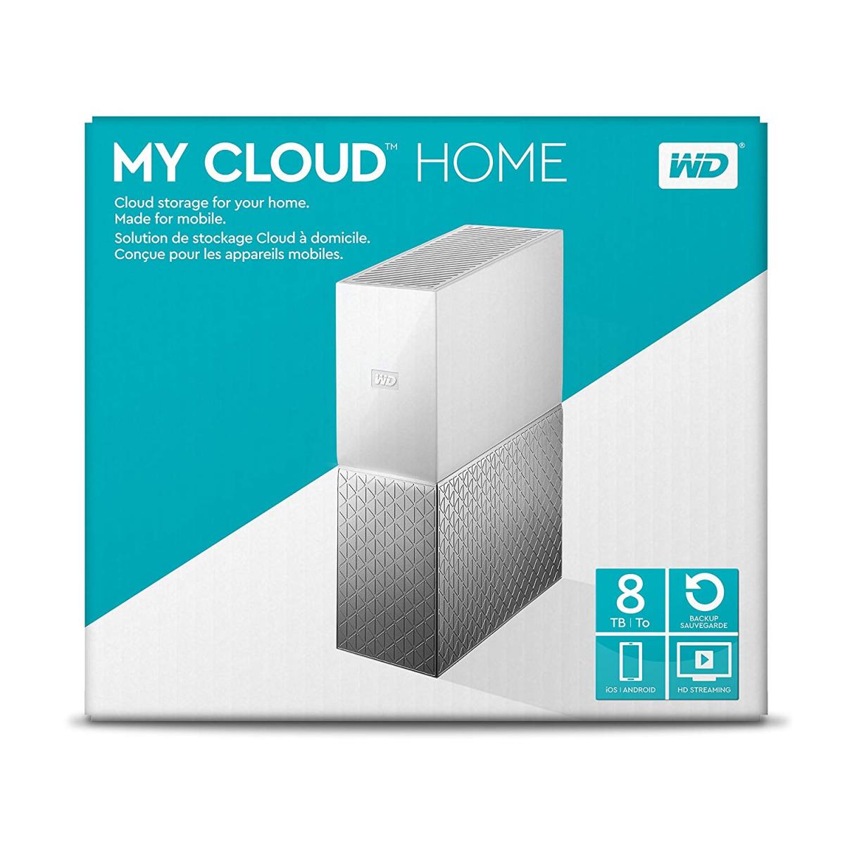 WD 8TB My Cloud Home Personal Cloud Storage