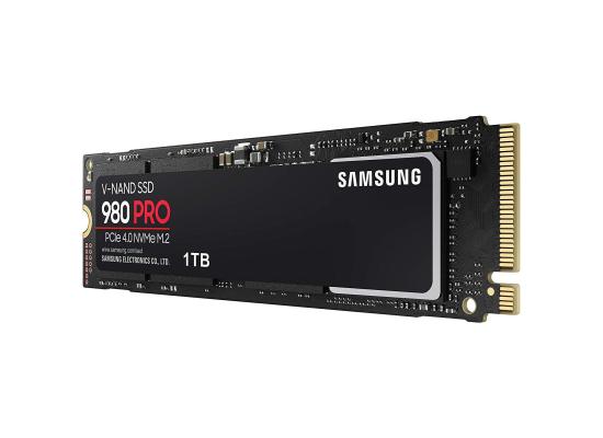SAMSUNG 980 PRO SSD 1TB PCIe 4.0 M.2 NVMe Read/Write Up To 7,000/5,000 MB/s