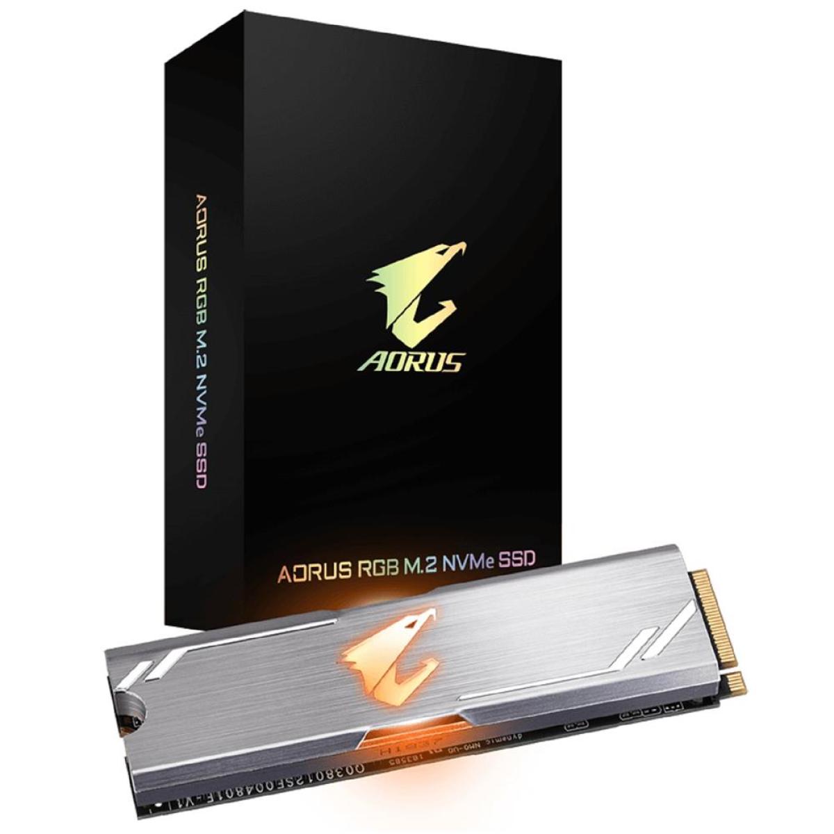 GIGABYTE AORUS RGB M.2 NVMe SSD 256GB UP TO 3100MB/S