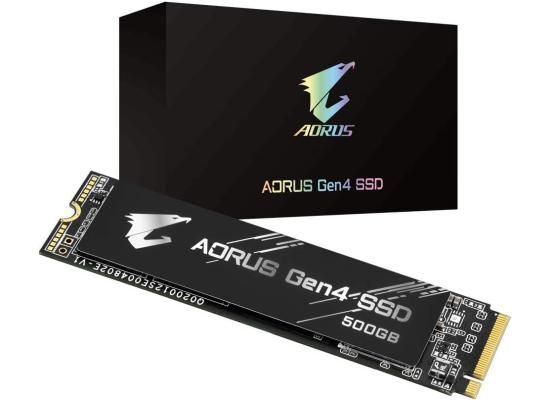 GIGABYTE AORUS NVMe Gen4 SSD M.2 500GB UP TO 5000 MB/s