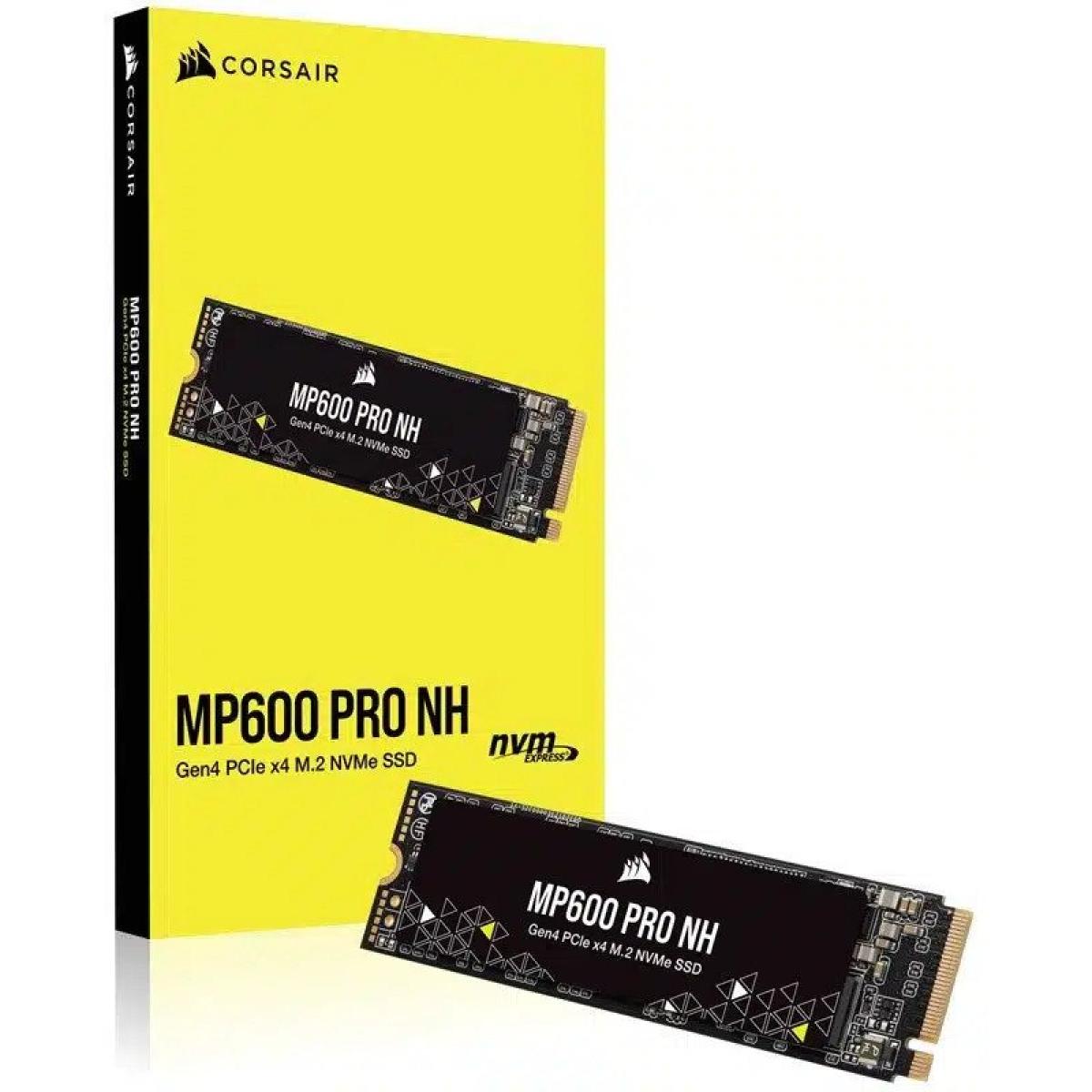 Corsair MP600 PRO NH 1TB Gen4 PCIe 4.0 NVMe M.2 SSD - Sequential Read/Write (7000/5700 MB/s)