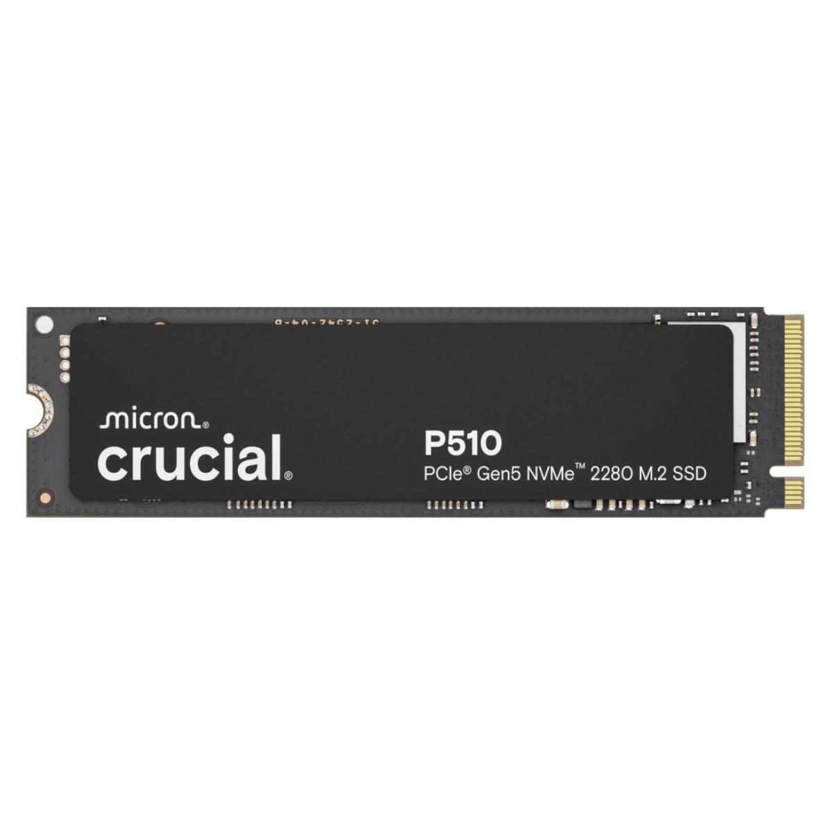 Crucial P510 1TB PCIe 5.0 NVMe M.2 SSD-Sequential Read/Write (11000/9500 MB/s)