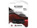 Kingston KC3000 512GB PCIe 4.0 NVMe M.2 SSD-Sequential Read/Write (7000/3900 MB/s)