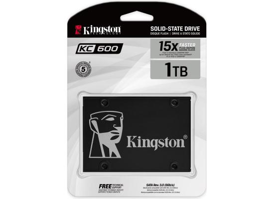Kingston KC600 SSD 1TB SATA 3 2.5Inch 15X Faster