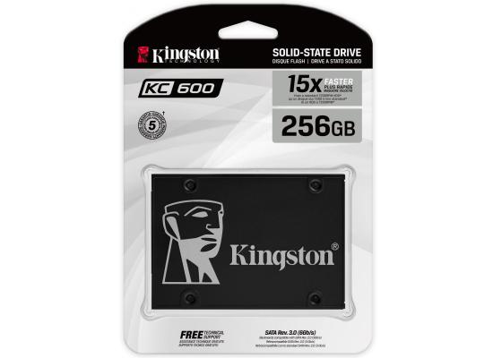Kingston KC600 SSD 256GB SATA 3  2.5Inch 15X Faster