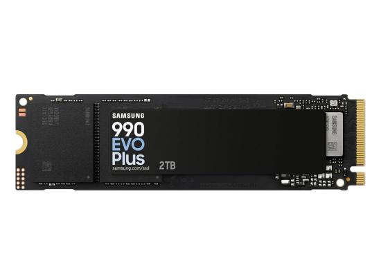 Samsung 990 EVO PLUS 2TB PCIe 4.0 NVMe M.2 SSD w/ Samsung V-NAND TLC Memory -Sequential Read/Write Up (7250/6300 MB/s)