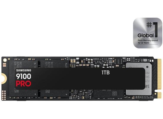 Samsung 9100 PRO 1TB PCIe 5.0 NVMe M.2 SSD-Sequential Read/Write (14700/13300 MB/s)