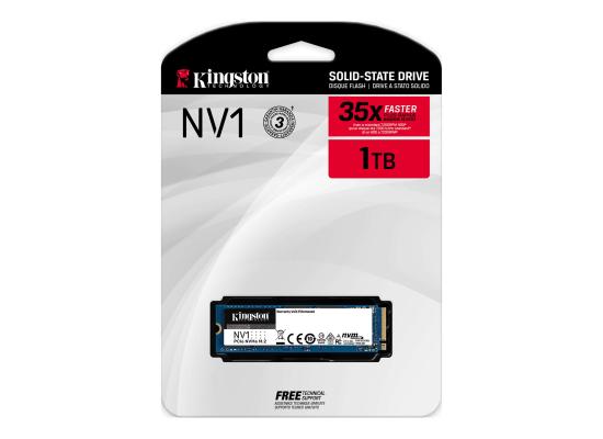 Kingston NV1 1TB M.2 NVMe PCIe SSD Ideal for laptops & Small Form Factor PCs