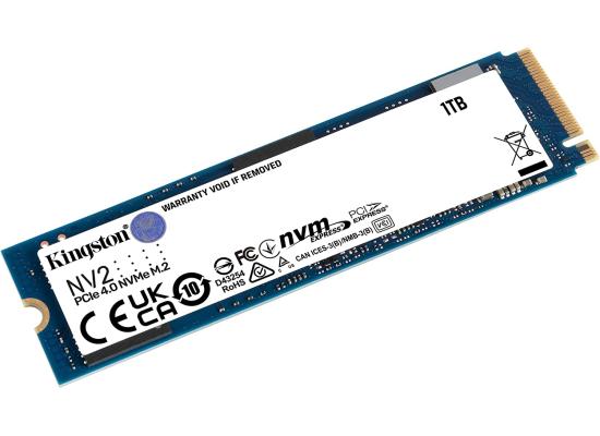 Kingston NV2 1TB M.2 NVMe PCIe 4.0, GEN 4 SSD Up To 3500/2100 MB/s Read/Write