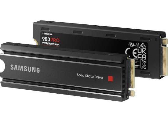 SAMSUNG 980 PRO SSD w/ HeatSink 1TB PCIe 4.0 M.2 NVMe Read/Write Up To 7,000/5,100 MB/s