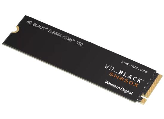 WD BLACK SN850X 2TB PCIe 4.0 NVMe M.2 SSD-Sequential Read/Write (7300/6300 MB/s)
