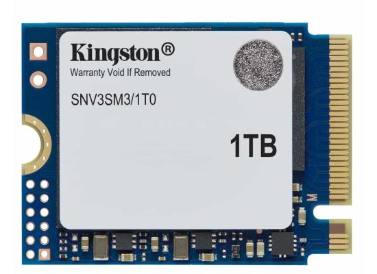 Kingston NV3 1TB Mini M.2 NVMe PCIe 4.0, GEN 4 SSD Up To 6000/4000 MB/s Read/Write