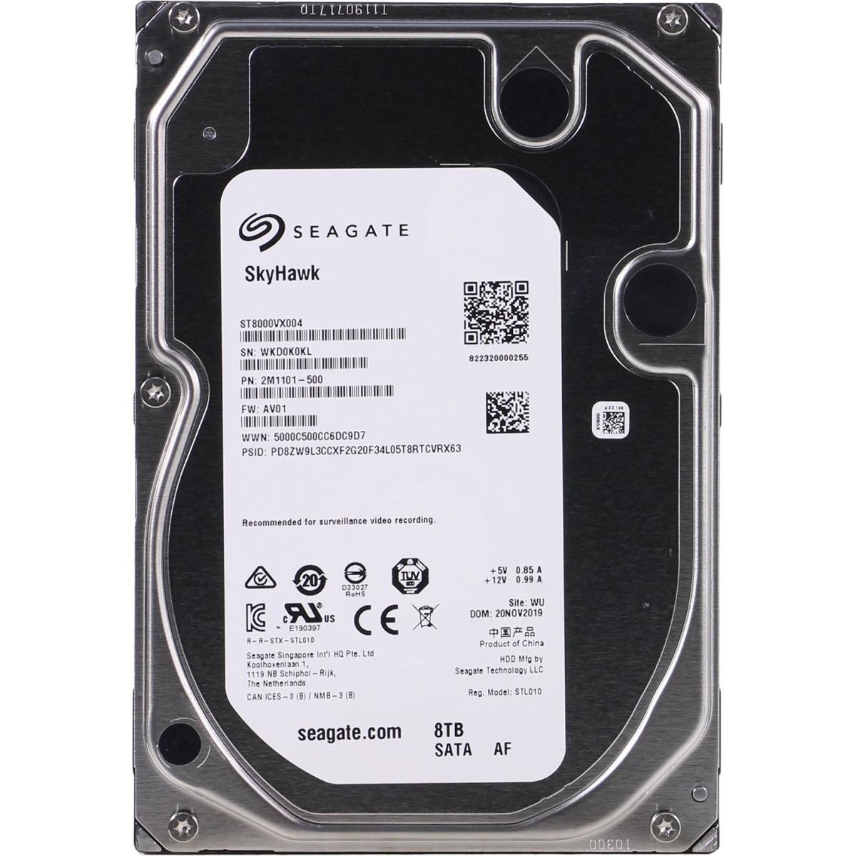 SEAGATE SkyHawk 8TB 7.2K RPM SATA Surveillance Hard Drive