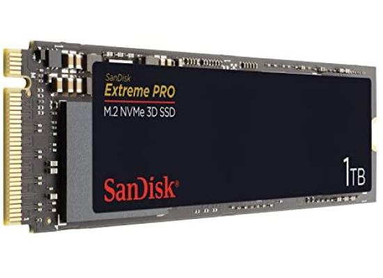 SanDisk Extreme PRO M.2 NVMe 3D SSD 1TB