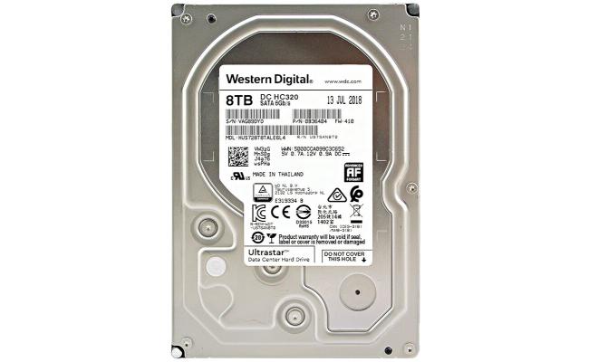 Western Digital UltraStar HDD Desktop Storage 8TB 7200RPM SATA 6Gb/s, 256MB Cache - 3.5 Hard Drive
