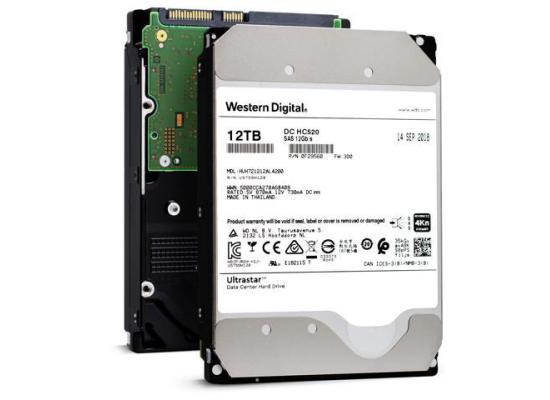 Western Digital UltraStar HDD Desktop Storage 12TB 7200RPM SATA 6Gb/s, 256MB Cache - 3.5 Hard Drive