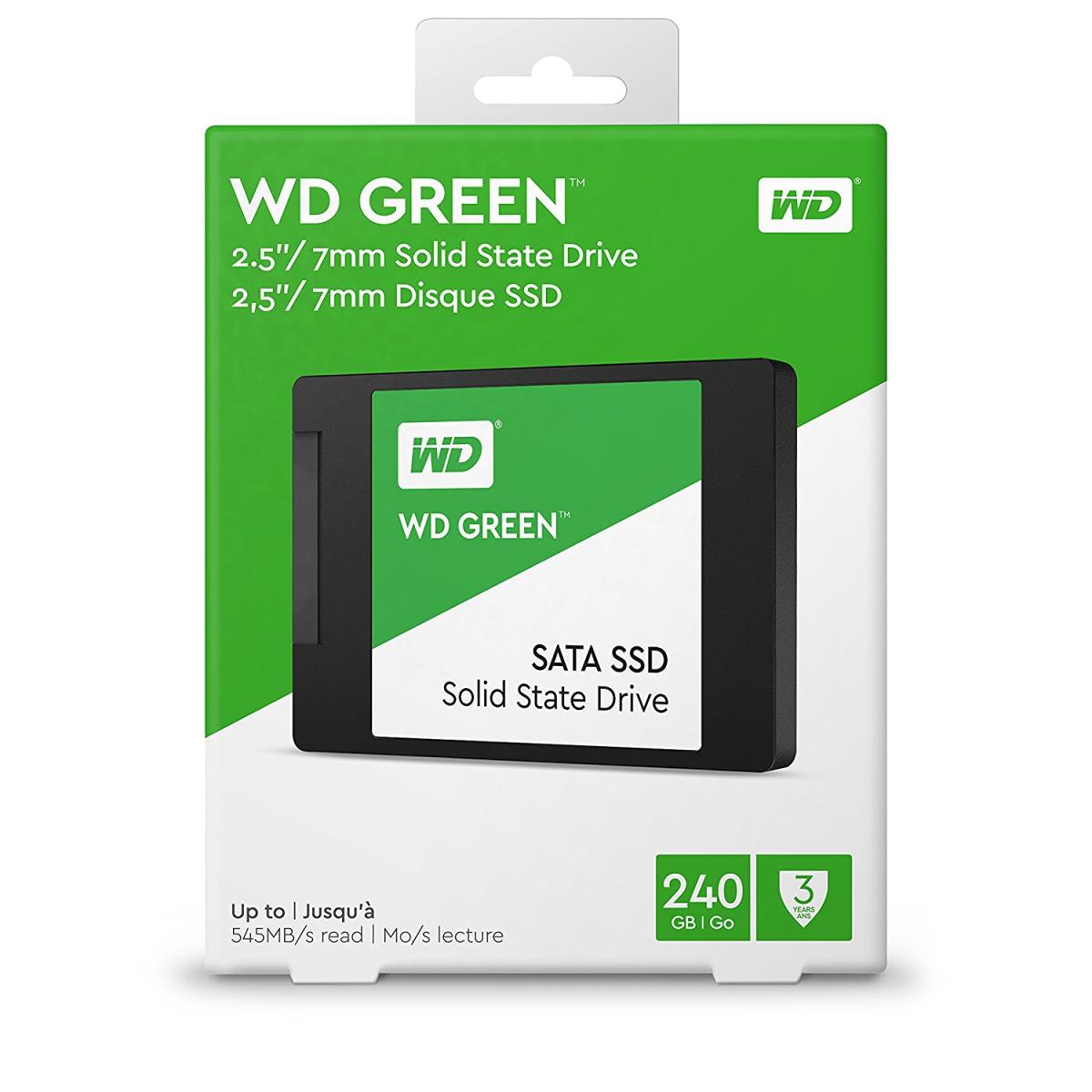 Western Digital Green 240GB SATA III 6GB/s 2.5 - SSD