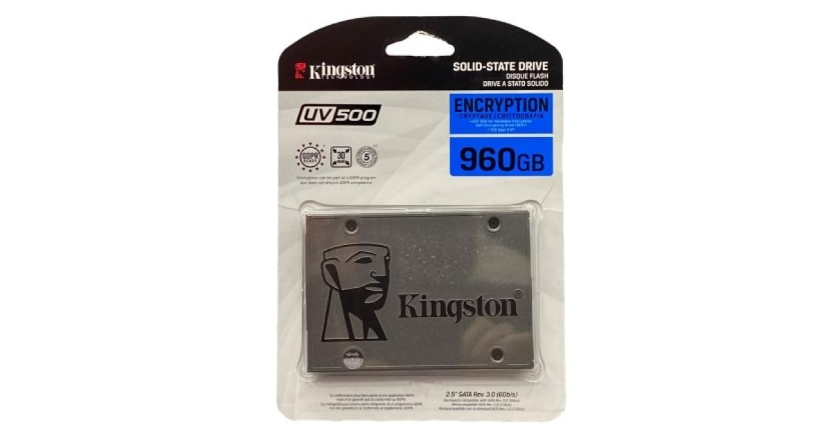 Kingston UV500 SSD 960GB SATA 3 2.5Inch | UV500 SSD | OS | Jordan