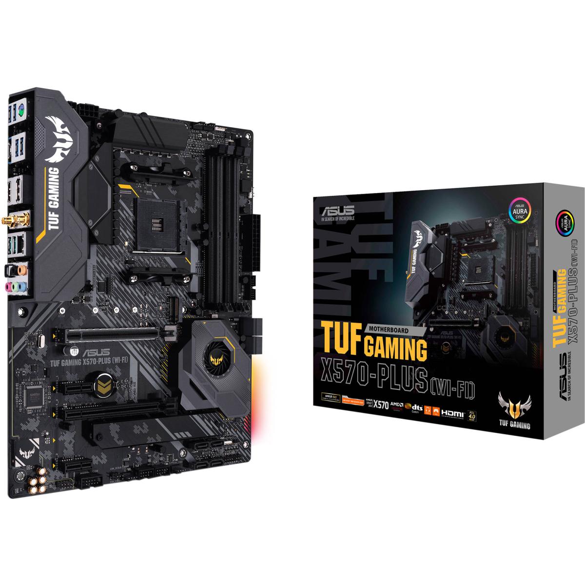 ASUS TUF GAMING X570-PLUS AM4 ATX Gaming Motherboard