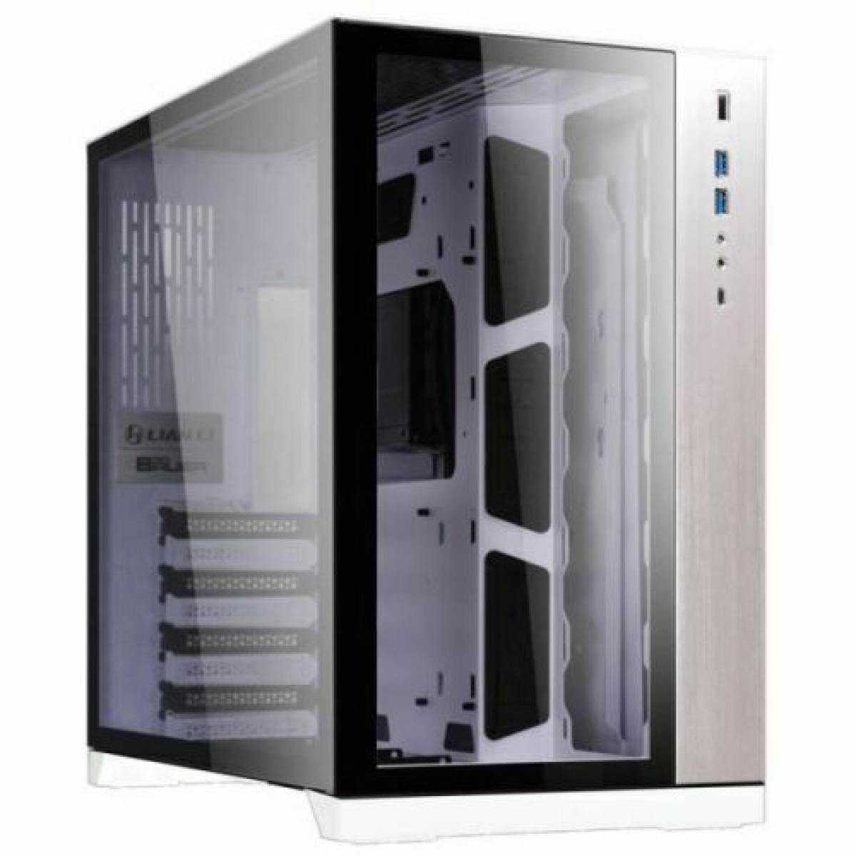 Lian Li O11 Dynamic White Mid Tower Tempered Glass Gaming Case