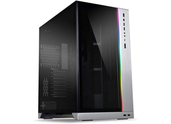 Lian Li O11 Dynamic XL ROG Certified (Silver) Mid Tower Tempered Glass Gaming Case