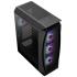 AeroCool Aero One Frost FRGB ATX High-Performance Mid Tower Tempered Glass Gaming Case w/ Mesh Front Panel Design & 4x120mm FRGB Fans