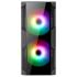 ABKONCORE Helios H500G 200mm RGB Fans and 120mm RGB Fan, Two Side Tempered Glass Case