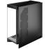 TRYX LUCA L70 (Black) E-ATX Mid Tower Aesthetic Panoramic Tempered Glass Design Gaming case, Type-C, Up To 420mm Radiator, BTF Support