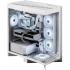 TRYX LUCA L70 (White) E-ATX Mid Tower Aesthetic Panoramic Tempered Glass Design Gaming case, Type-C, Up To 420mm Radiator, BTF Support