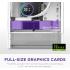 NZXT H3 Flow Mid Tower mATX Tempered Glass Airflow  Gaming Case w/ Pre-installed Single F120Q (CV) & USB Type-C Port - White