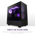 NZXT H5 Flow RGB ATX Tempered Glass Mid Tower Perforated & Ventilated Gaming Case w/ 2x140mm RGB Fans + Rear & Bottom Quiet (2x120mm) & USB Type-C Port - Matte Black