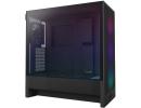 NZXT H5 Flow RGB (2024) Mid Tower ATX Tempered Glass Airflow Gaming Case w/ Pre-installed Single Frame F360 RGB Core + 1xF120Q & USB Type-C Port - Black