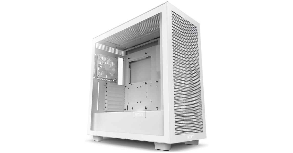 NZXT H7 Flow ATX Tempered Glass Mid Tower Perforated Ventilated 