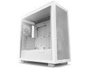 NZXT H7 Flow ATX Tempered Glass Mid Tower Perforated & Ventilated Gaming Case w/ 2x120mm Fans & USB Type-C Port -Matte White