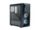 COOLER MASTER CMP 520 ARGB Mid Tower Tempered Glass Gaming Case w/ 3 x120mm ARGB Fan