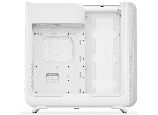 HYTE X50 ATX Mid Tower Modern Performance Case, Micro Mesh Ventilation, Thick Laminated Acoustic Glass (Snow White)