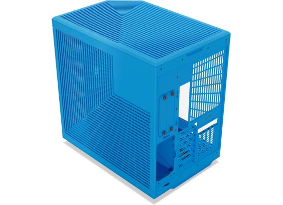 HYTE Y70 Standard Edition (Non-Touch) Dual Chamber ATX Mid Tower Modern Aesthetic Gaming case, Enhanced Edition, Panoramic Tempered Glass Design, w/ PCIE 4.0 Riser Cable (Blueberry Milk)