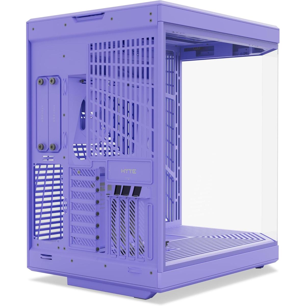 HYTE Y70 Standard Edition (Non-Touch) Dual Chamber ATX Mid Tower Modern Aesthetic Gaming case, Enhanced Edition, Panoramic Tempered Glass Design, w/ PCIE 4.0 Riser Cable (Taro Milk) HYTE Y70 Standard Edition (Non-Touch) Dual Chamber ATX Mid Tower Modern Aesthetic Gaming case, Enhanced Edition, Panoramic Tempered Glass Design, w/ PCIE 4.0 Riser Cable (Taro Milk)
