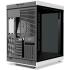 HYTE Y70 Touch Infinite Dual Chamber ATX Mid Tower Modern Aesthetic Gaming case, Enhanced Edition, Panoramic Tempered Glass Design, w/ 14.9”  IPS 2.5 60Hz KTouchscreen & PCIE 4.0 Riser Cable (Panda)