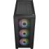 COOLER MASTER Elite 301 (Black) Micro-ATX ARGB Mini Tower Tempered Glass Gaming Case, Front Performance MESH Panel w/ 3 x120mm ARGB Fan & USB Type C