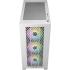 COOLER MASTER Elite 301 (White) Micro-ATX ARGB Mini Tower Tempered Glass Gaming Case, Front Performance MESH Panel w/ 3 x120mm ARGB Fan & USB Type C