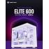 Cooler Master Elite 600 (White) ATX ARGB Mid Tower Tempered Glass Panoramic Dual Chamber Fish Tank Gaming Case w/ 7 x120mm ARGB Fan (Side Reverse) & Type-C