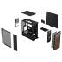 Fractal Design North (Charcoal Black TG Side) Mid-Tower Elegance Front Wood Gaming Case w/ Type-C & (Front) 2 x 140 mm PWM Fans