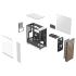 Fractal Design North (Chalk White Mesh Ventilated Side) Mid-Tower Elegance Front Wood Gaming Case w/ Type-C & (Front) 2 x 140 mm PWM Fans