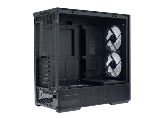 Lian Li LANCOOL 207 (207RX) MESH (Black) ARGB ATX Mid Tower Tempered Glass Gaming Case W/ Type-C & (Front 2x140mm ARGB Fans + 2x120mm PWM Fan On PSU Shroud)