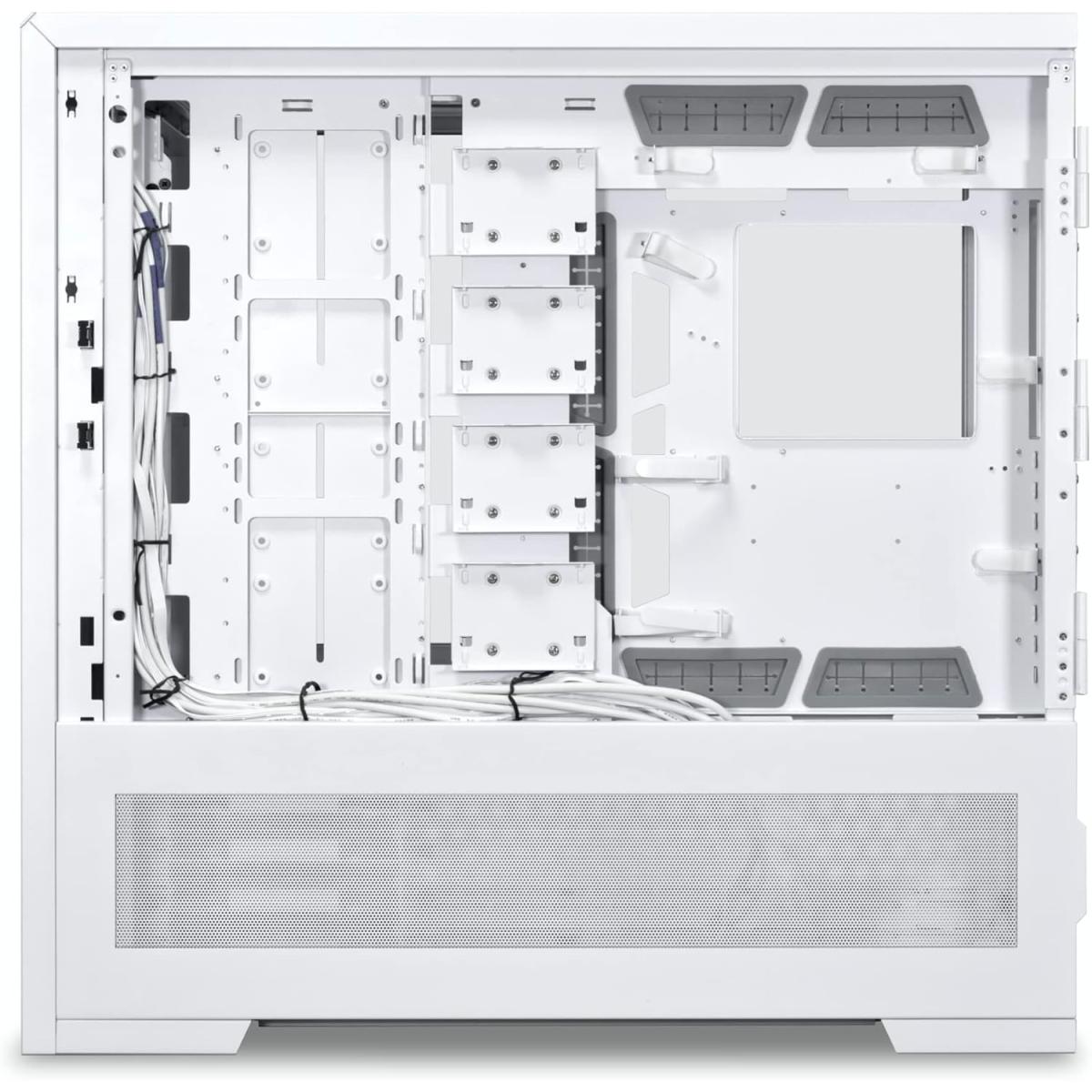 Lian Li V3000 Plus (White) EEB/EATX Full Tower Tempered Glass Case W/ 3 System Setup Modes: Standard/ Rotate/ Dual-System, Type-C & Up To 3×480 + 1×360 Radiators & Maximum Of 16 Fans