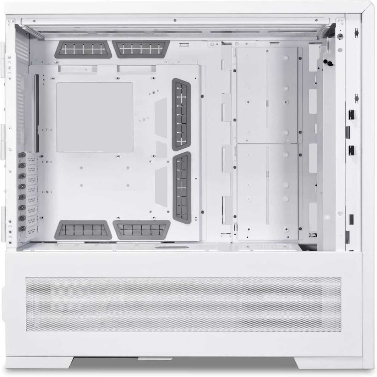 Lian Li V3000 Plus (White) EEB/EATX Full Tower Tempered Glass Case W/ 3 System Setup Modes: Standard/ Rotate/ Dual-System, Type-C & Up To 3×480 + 1×360 Radiators & Maximum Of 16 Fans