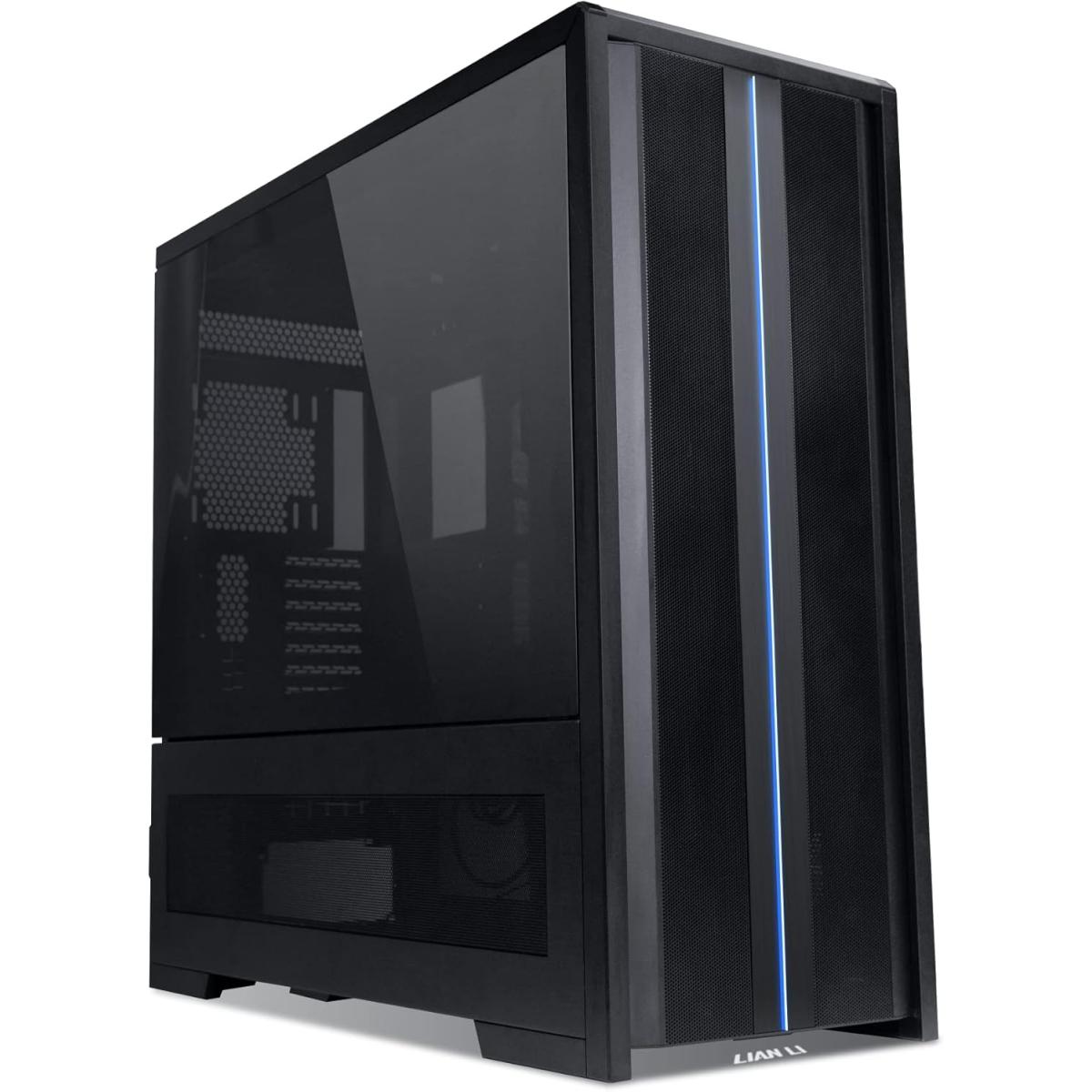 Lian Li V3000 Plus (Black) EEB/EATX Full Tower Tempered Glass Case W/ 3 System Setup Modes: Standard/ Rotate/ Dual-System, Type-C & Up To 3×480 + 1×360 Radiators & Maximum Of 16 Fans