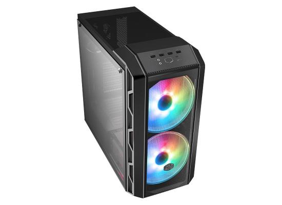 COOLER MASTER H500 ARGB Iron Gray Mid Tower Tempered Glass Gaming Case